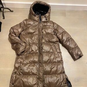 SANCTUARY winter puffer coat in bronze colour, size M